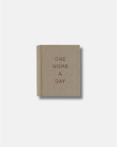 One Word a Day Notebook - Sand